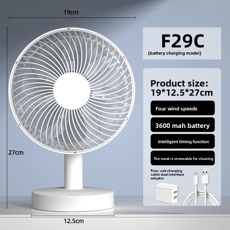 Small USB Rechargeable Fan