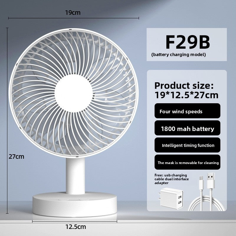 Small USB Rechargeable Fan