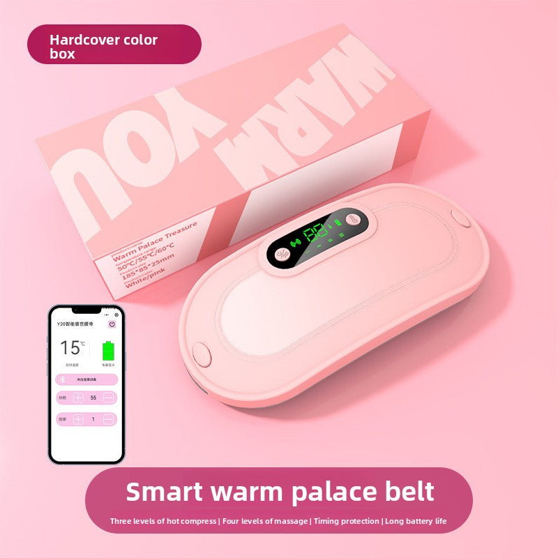 Portable Heating Pad with Vibration and Warmth