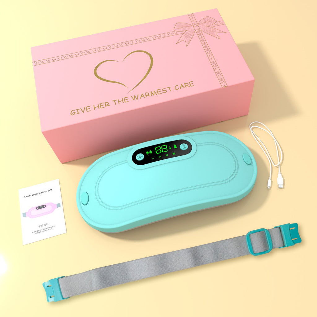 Portable Heating Pad with Vibration and Warmth