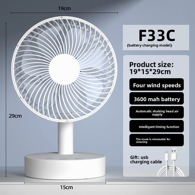 Small USB Rechargeable Fan
