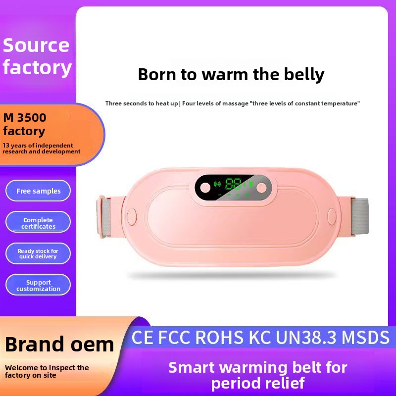 Portable Heating Pad with Vibration and Warmth