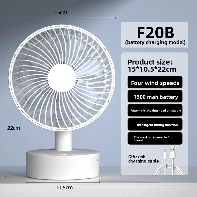 Small USB Rechargeable Fan