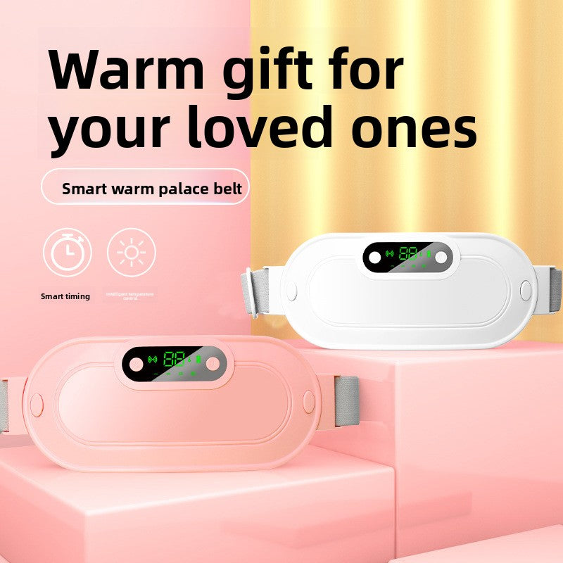 Portable Heating Pad with Vibration and Warmth