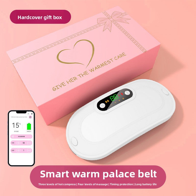 Portable Heating Pad with Vibration and Warmth