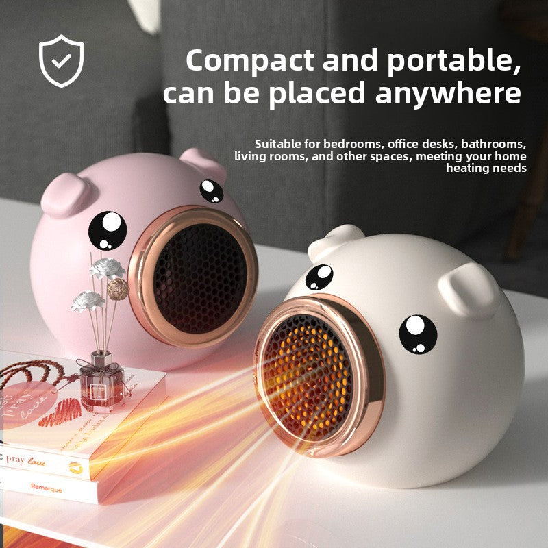 Small Cute Pig Electric Heater