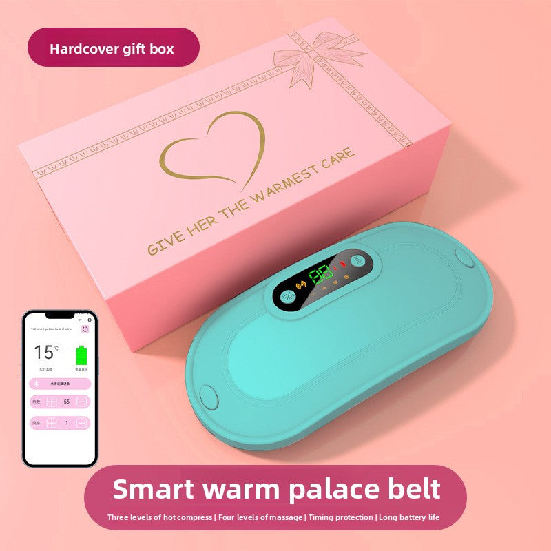 Portable Heating Pad with Vibration and Warmth