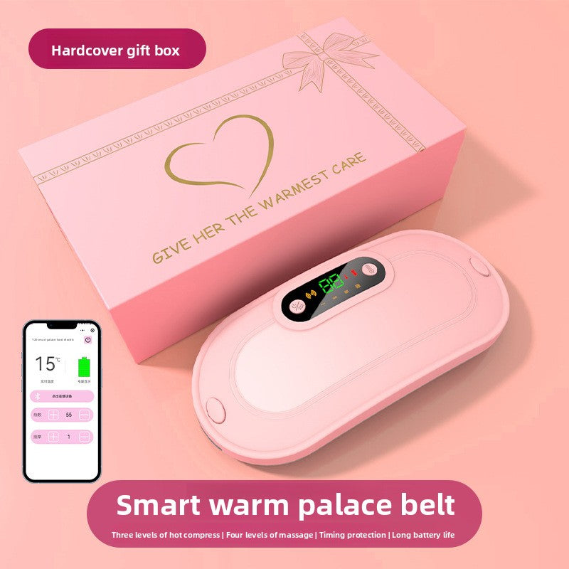 Portable Heating Pad with Vibration and Warmth