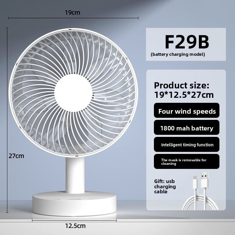 Small USB Rechargeable Fan
