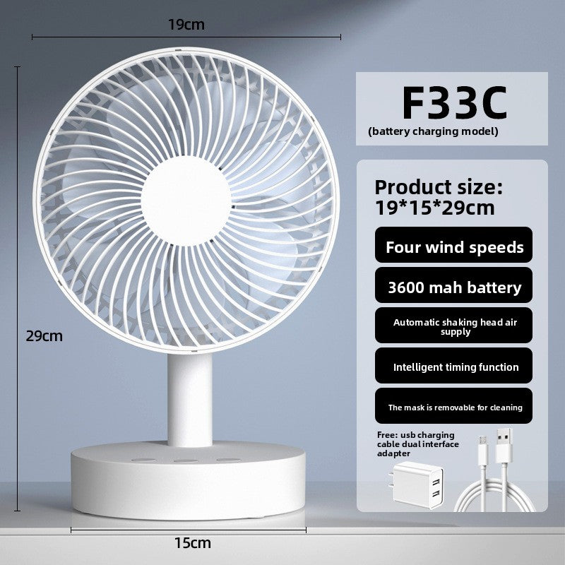 Small USB Rechargeable Fan