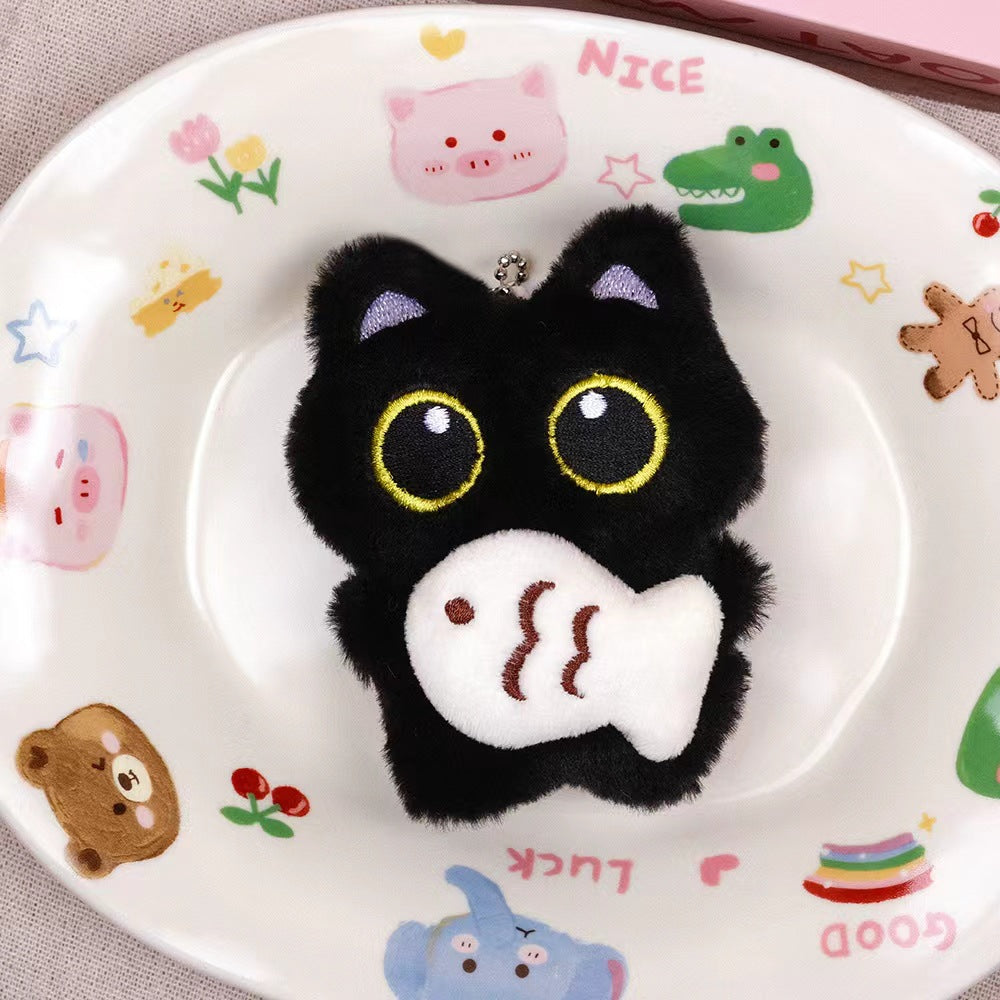Kuro The Cat Keychain